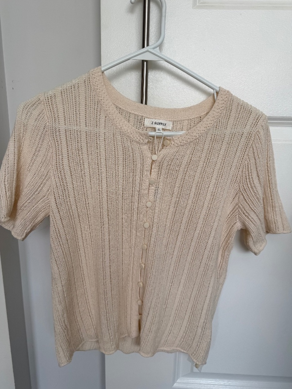 Z Supply crochet top